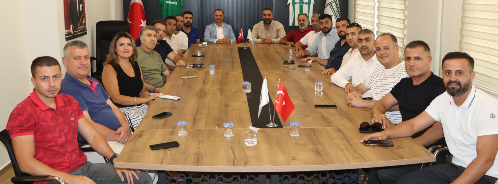 Muğla 48 Müteahhitler Derneği’nden Kulübümüze Ziyaret
